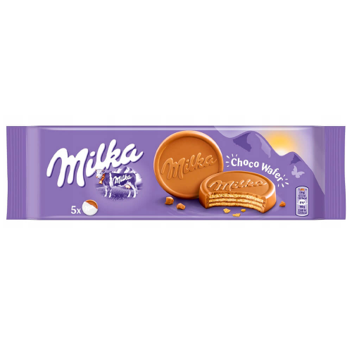 Вафли милка 150г в молочном шоколаде с какао мондэлисс Milka