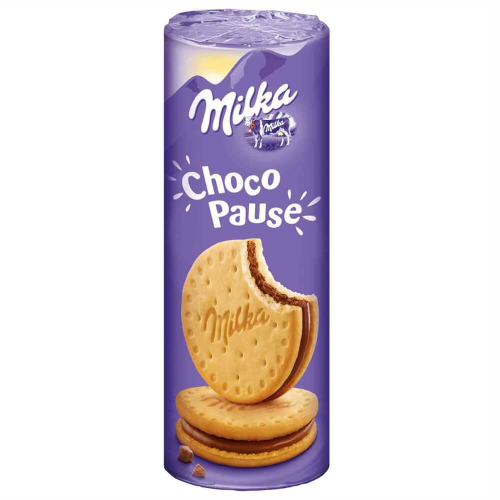 Печенье милка 260г с шоколадной пастой мондэлисс Milka
