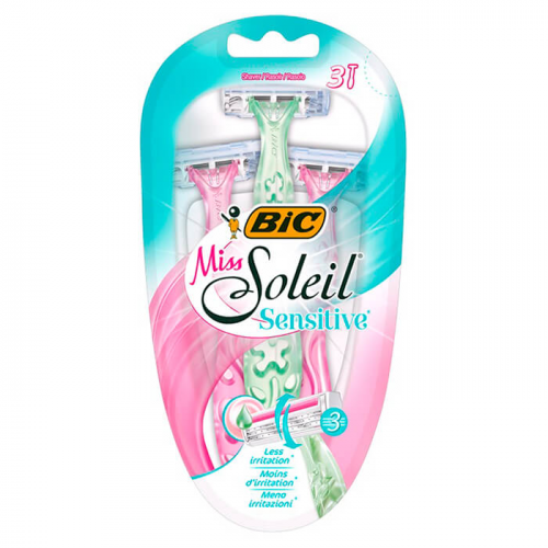 Бритва Bic мисс солейл 3шт женская для чувствительной кожи BiC