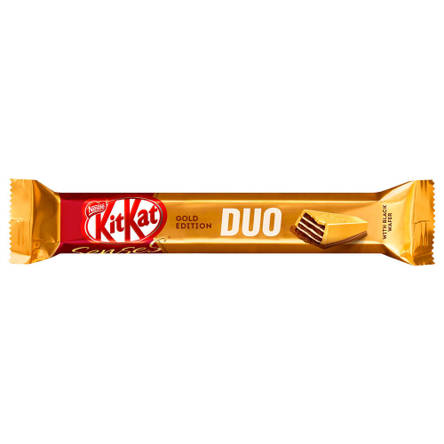 Шоколадный батончик кит кат 58 г сенсенс делюкс голд дуо нестле KitKat