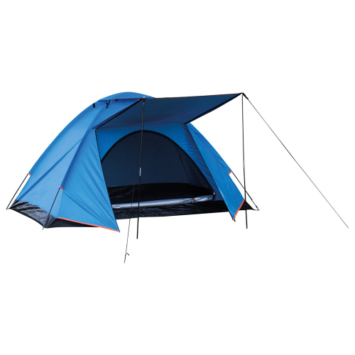 Палатка с тамбуром Ecos утро (150+50)*210*110см синий 9391