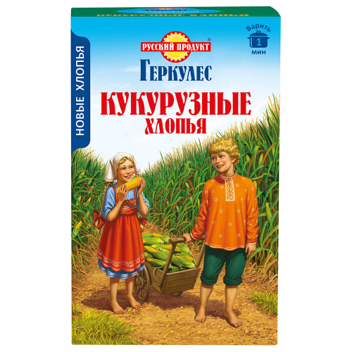 Хлопья русский продукт 400 г кукурузные Русский продукт