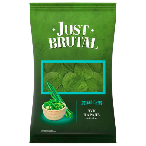 Чипсы джаст брутал 85 г лук параде JUST BRUTAL