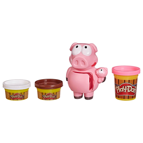 Набор игровой Hasbro Play-Doh озорные поросята f0653