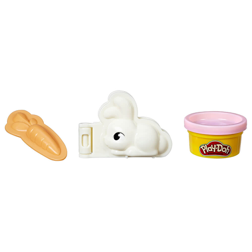 Набор игровой для лепки Hasbro Play-Doh со штампами кролик мини e2124