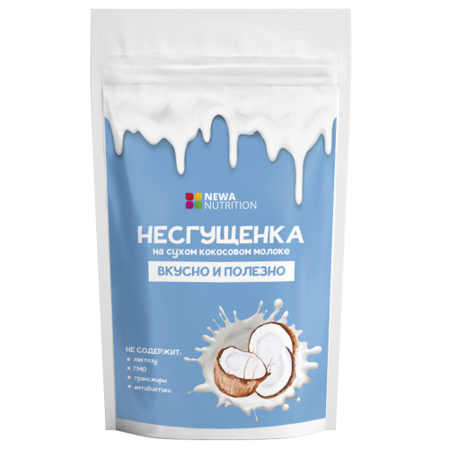 Смесь несгущенка Newa Nutrition 100г на сухом кокосовом молоке NEWA NUTRITION