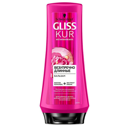 Бальзам для волос Gliss Kur 360 мл безупречно длинные