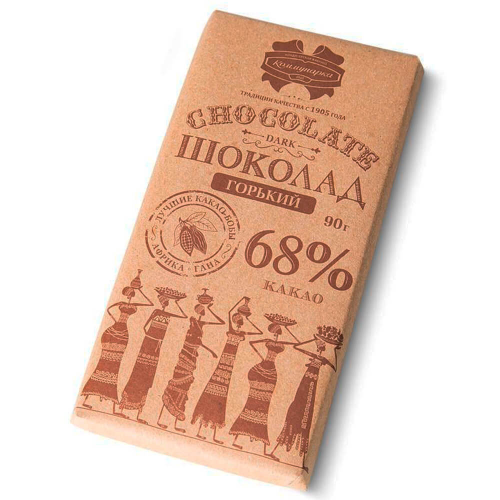 Шоколад Коммунарка 85 г горький 68% крафт