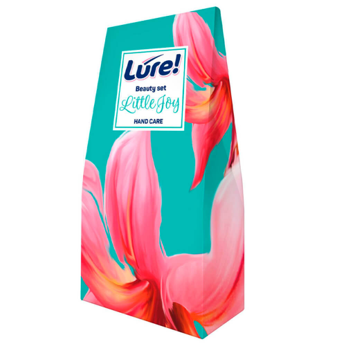 Набор подарочный LURE Little joy био-крем для рук 40мл питательный+ крем для рук 40мл с д-пантенолом