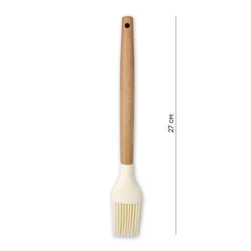 Кисточка кондитерская Unigood 27 см айвори tr-kus-s001 w2