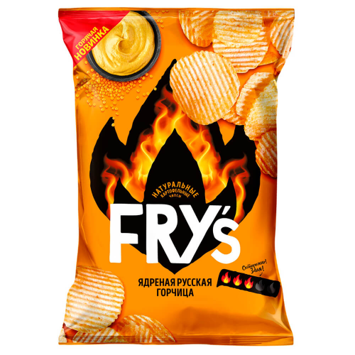 Чипсы фрайс 80 г ядреная горчица FRY*S