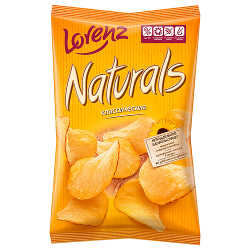 Чипсы натуралс 100 г классические Naturals