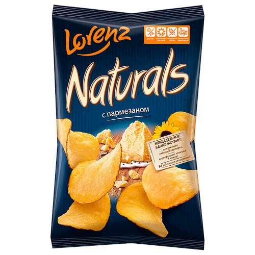 Чипсы натуралс 100 г пармезан Naturals