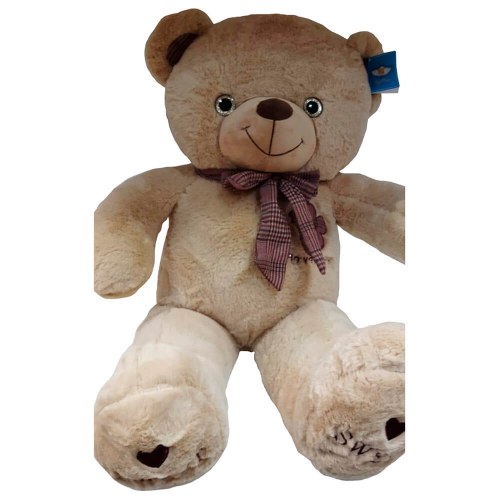 Игрушка мягкая мишка с бантом 55 см Angel Toys