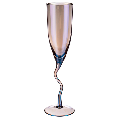 Набор бокалов для шампанского 2 шт 180 мл лазурит 194-544