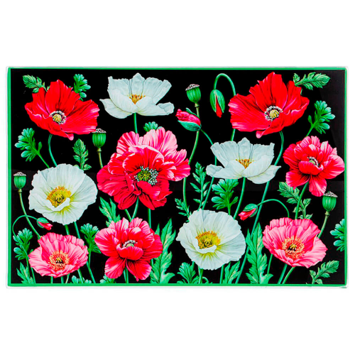 Доска разделочная 20*30*0.4 см агнесс маки 357-186 Agness
