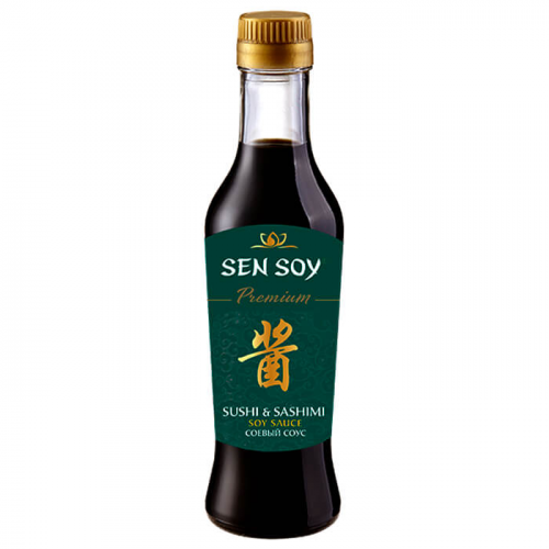 Соус сэн сой премиум 220 г для суши и сашими ст/б SEN SOY
