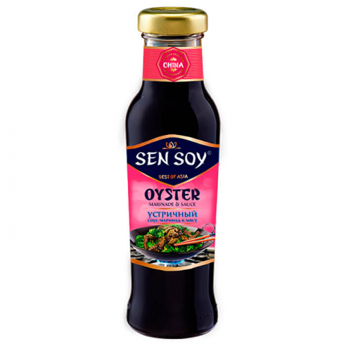 Соус сэн сой премиум 320 г устричный ст/б SEN SOY
