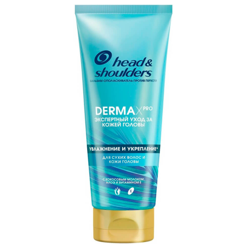 Бальзам для волос Head & Shoulders 220 мл увлажнение и укрепление кокос+алоэ Head&Shoulders