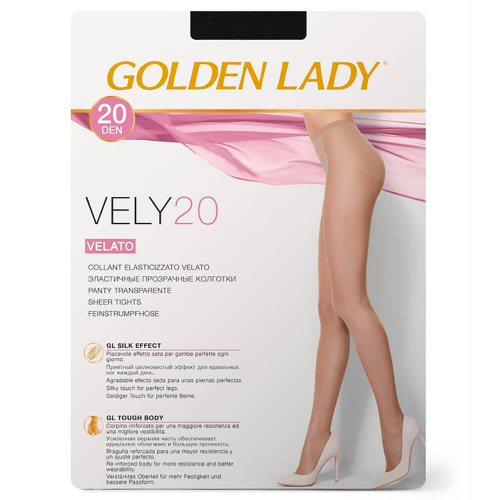 Колготки женские голден леди вели 20 ден неро р.3 Golden Lady