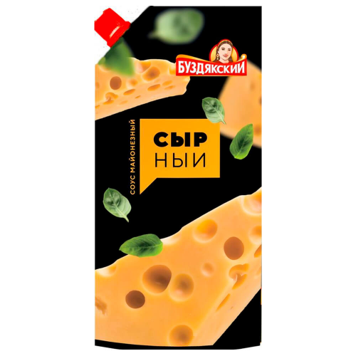 Соус буздякский 190 г сырный дой-пак Буздякский
