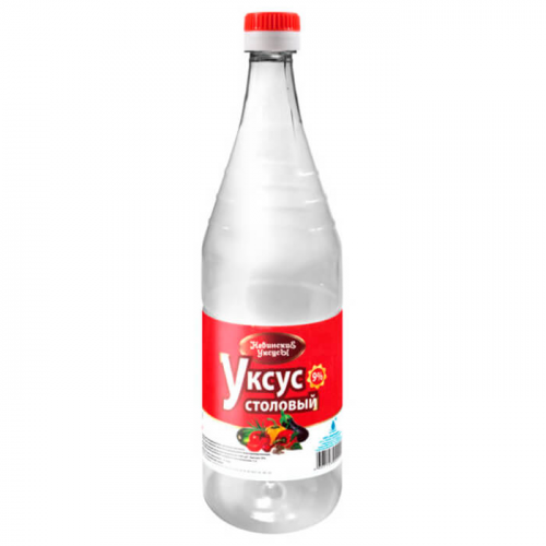 Уксус невинномысск 1 л 9% столовый пл/б