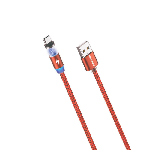 Кабель smart usb 3.0 a для type-c magnetic more choice k61 sa нейлон 1 м More Choice