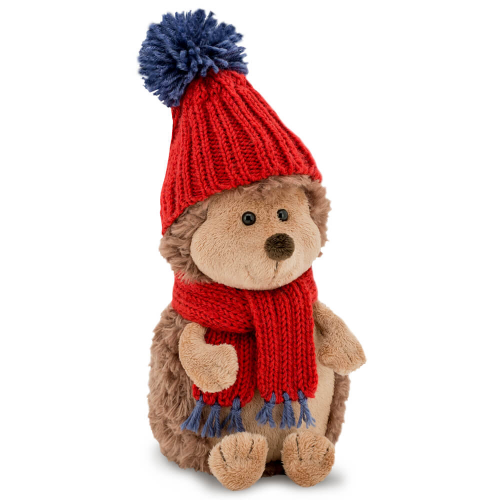 Игрушка мягкая оранж тойс ёжик колюнчик в красной шапке 20 см 333 Orange Toys