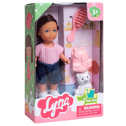 Набор игровой шанту яшинг кукла лина с питомцем 4614 SHANTOU YISHENG