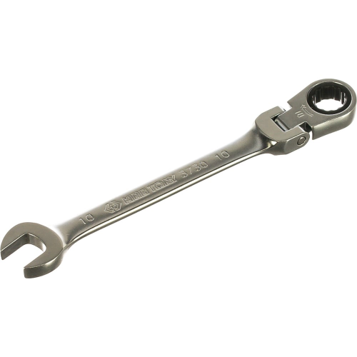 Трещоточный комбинированный ключ с шарниром KING TONY