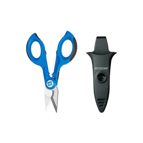 Универсальные ножницы монтажника для резки провода/кабеля и снятия изоляции Weicon-Tools