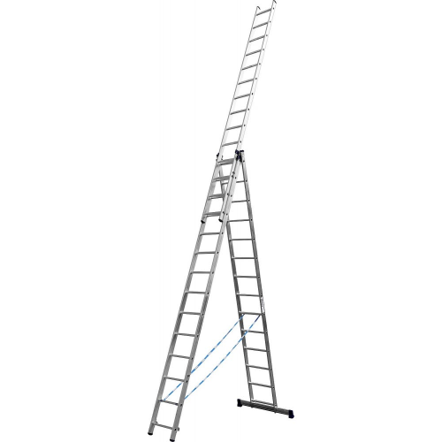 Универсальная трехсекционная лестница СИБИН