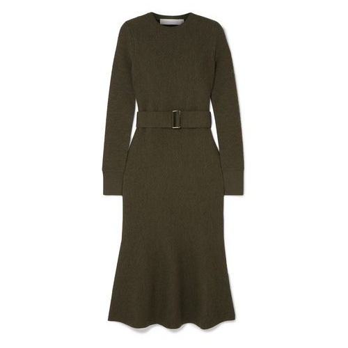 Платье миди VICTORIA BECKHAM 15021424FI