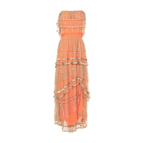 Длинное платье ANNA MOLINARI BLUMARINE 15142712FB