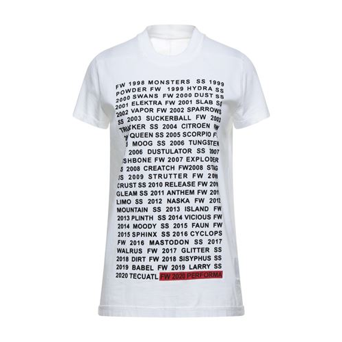 Футболка DRKSHDW by RICK OWENS 12573558WC