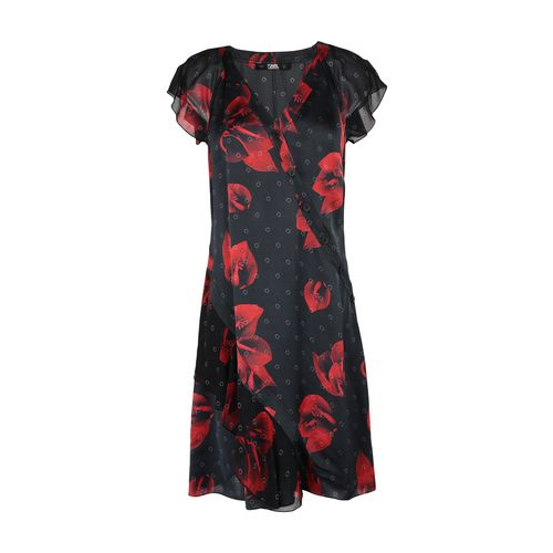 Короткое платье KARL LAGERFELD 34946936RU