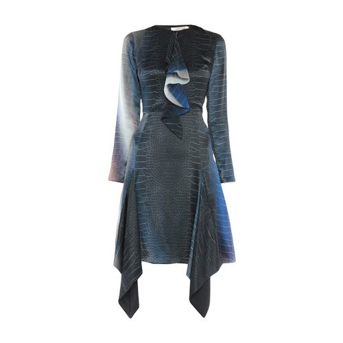 Платье миди ROBERTO CAVALLI 34954512BQ