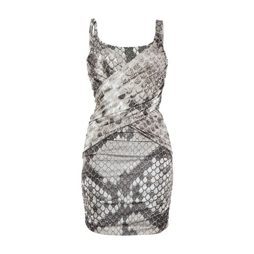 Короткое платье ROBERTO CAVALLI 34988492KP