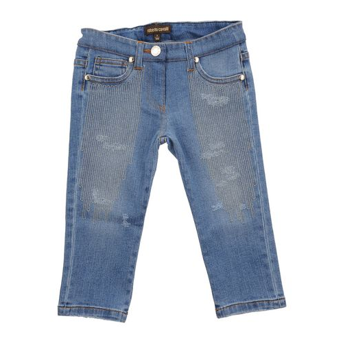 Джинсовые брюки ROBERTO CAVALLI JUNIOR 42585472LH
