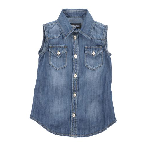Джинсовая рубашка DSQUARED2 42639590XE