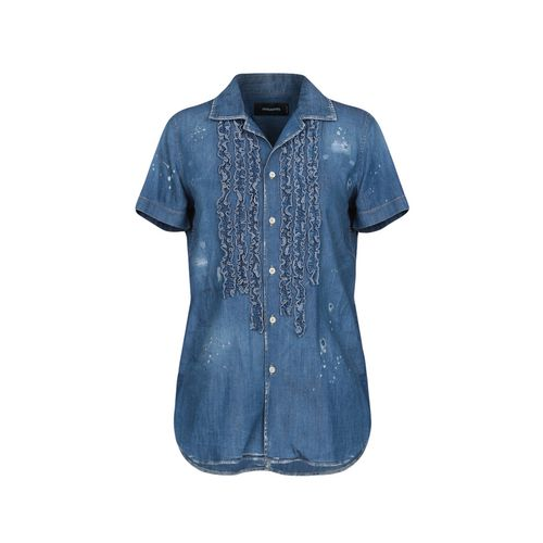 Джинсовая рубашка DSQUARED2 42695503ON