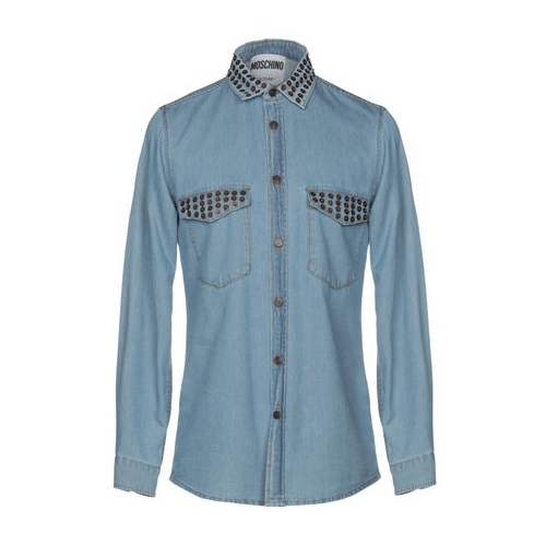 Джинсовая рубашка MOSCHINO 42696611LP