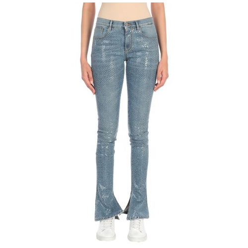 Джинсовые брюки ROBERTO CAVALLI 42738222EO