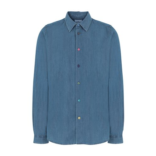 Джинсовая рубашка PS PAUL SMITH 42754853XU