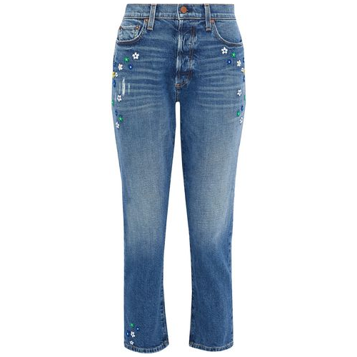 Джинсовые брюки ALICE + OLIVIA JEANS 42777655SS