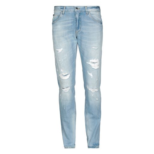 Джинсовые брюки DOLCE & GABBANA 42804387KT