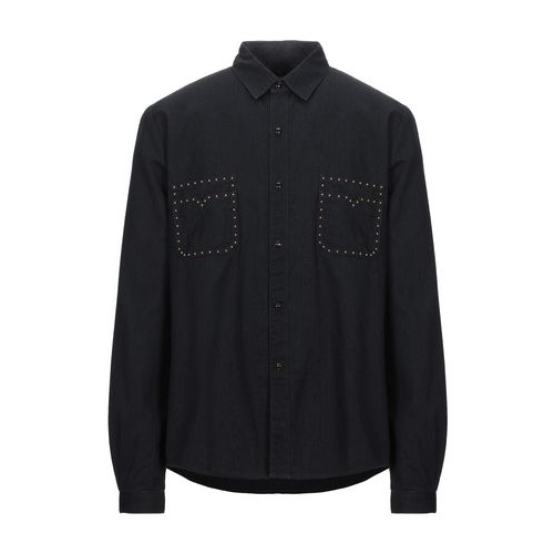 Джинсовая рубашка SAINT LAURENT 42800635OM