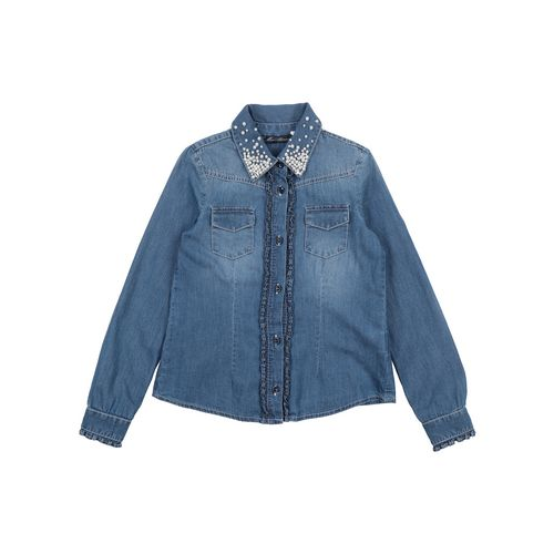 Джинсовая рубашка MISS BLUMARINE 42818346LQ