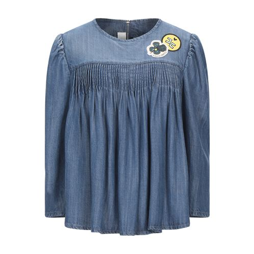 Джинсовая рубашка ELISABETTA FRANCHI JEANS 42822883JR