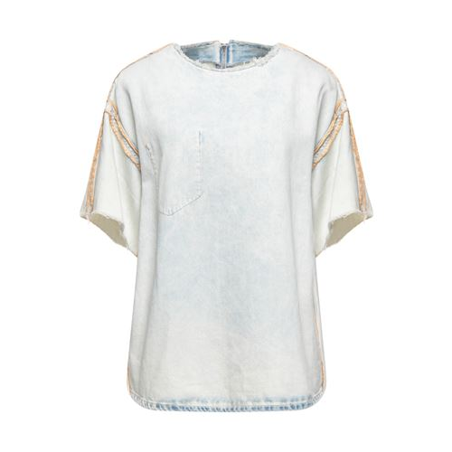 Джинсовая рубашка MM6 MAISON MARGIELA 42836673IW